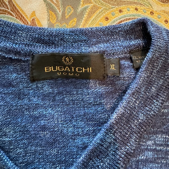 Bugatchi Men’s Vneck Sweater - Picture 6 of 7